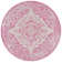 Arneshia Oriental Pink/Cream Indoor/Outdoor Area Rug