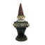 GNOME HOLDING GO AWAY SIGN