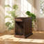 Top End Table and Built-In Electrical Outlet