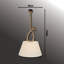 Rope 1 - Light LED Drum Pendant