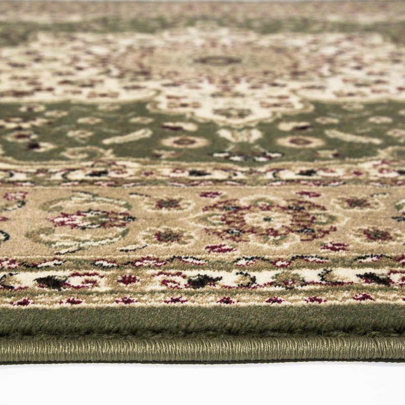 Traditional Area Rug Armard Green/Beige Rug, Rectangle 160 x 230cm