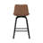 Yannis 26''H Faux Leather Swivel Barstools-144004841-142632588