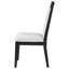 Chaises d'appoint en bois, ensemble de 2