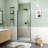 Semi-Frameless Circular Pivot Shower Door