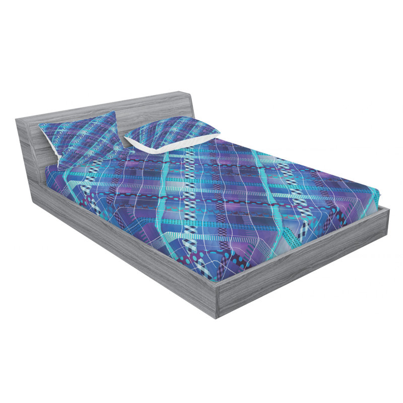Microfiber Sheet Set, Full Sheet Set with Fitted Sheet