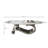 Aneia 51.2'' L Oval Coffee Table with Musical Note Base-455723757