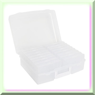 SnapSafe Photo Storage Box, Clear