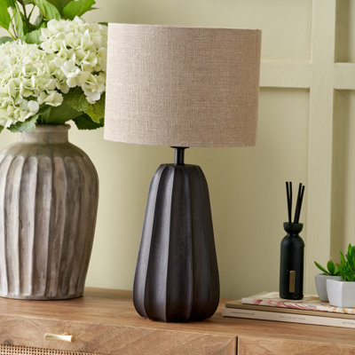 Solid Wood Table Lamp