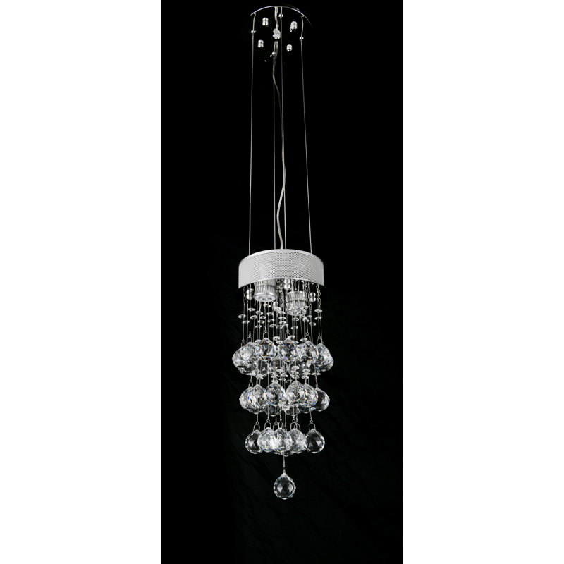 Lustre à plusieurs niveaux 2 lumières unique Orndorff