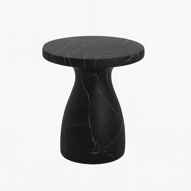 Table d'appoint d'extérieur, Black