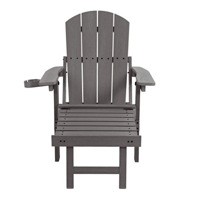 Lounge Chair, Suitable For All Seasons: Outdoor Lounge Chair, Made Of Sturdy HIPS Material, Equipped With 304 Stainless Steel Accessories.