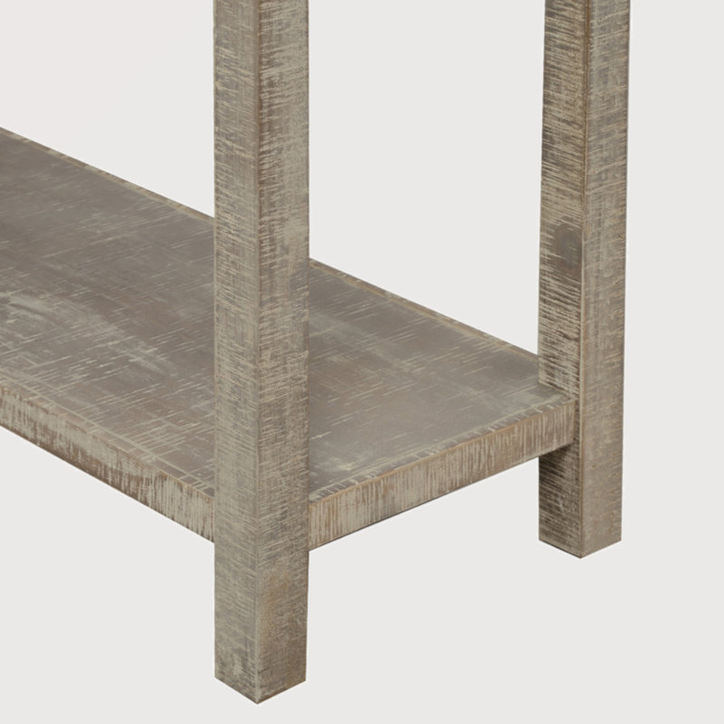 Console de table d'entrée Trissa, Gris délavé