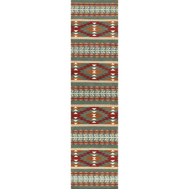 Mesa Wool Southwestern Area Rug, Runner 3' x 10'