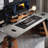 Gray Rectangular Sintered Stone Standing desk-1111697294