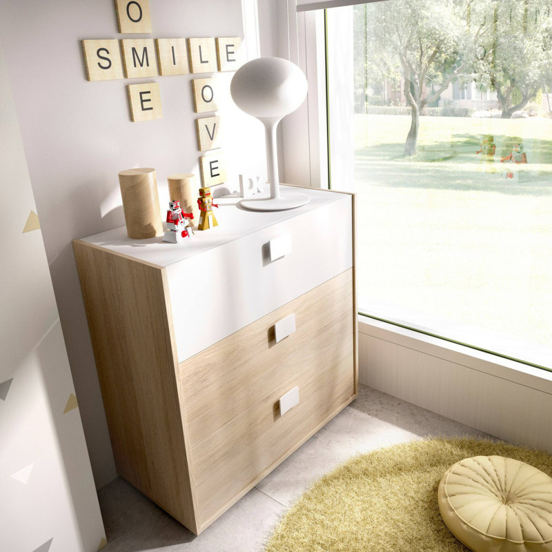 Abbygale 3 - Drawer Rectangle Accent Chest