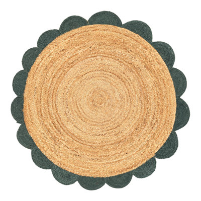 Cosner Hand Braided Area Rug