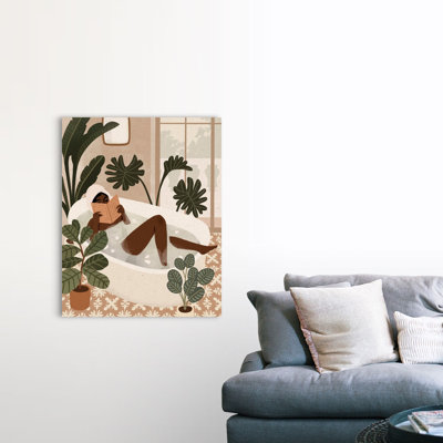 " Home Spa I " by Victoria Barnes Painting Print