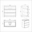 Meuble-lavabo autoportant avec grand lavabo et rangement-890065823