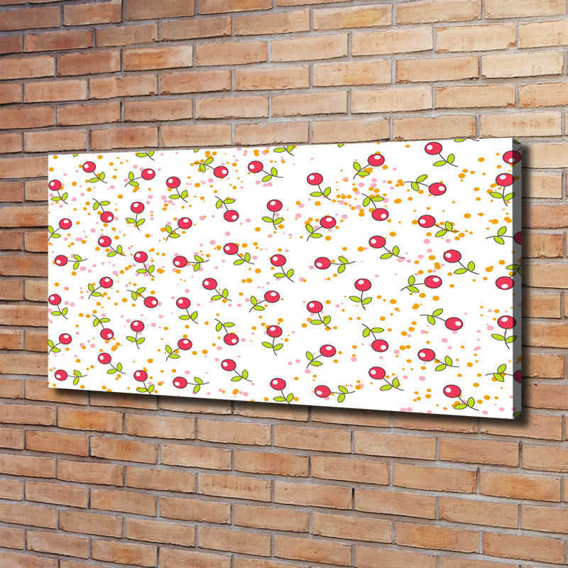Cherries - Wrapped Canvas Print