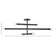 Jamir 6 - Light Dimmable Sputnik Modern Linear Chandelier