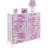 Loneta Sorbus Dresser with 8 Drawers with Steel Frame, Wood Top, and Fabric Bins in Tie-Dye-868880444