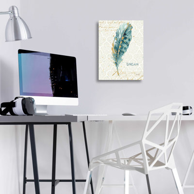 'Indigold XIX,' by Lisa Audit, Acrylic Glass Wall Art
