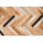 De Los Bosques Cowhide Chevron Area Rug-245492092