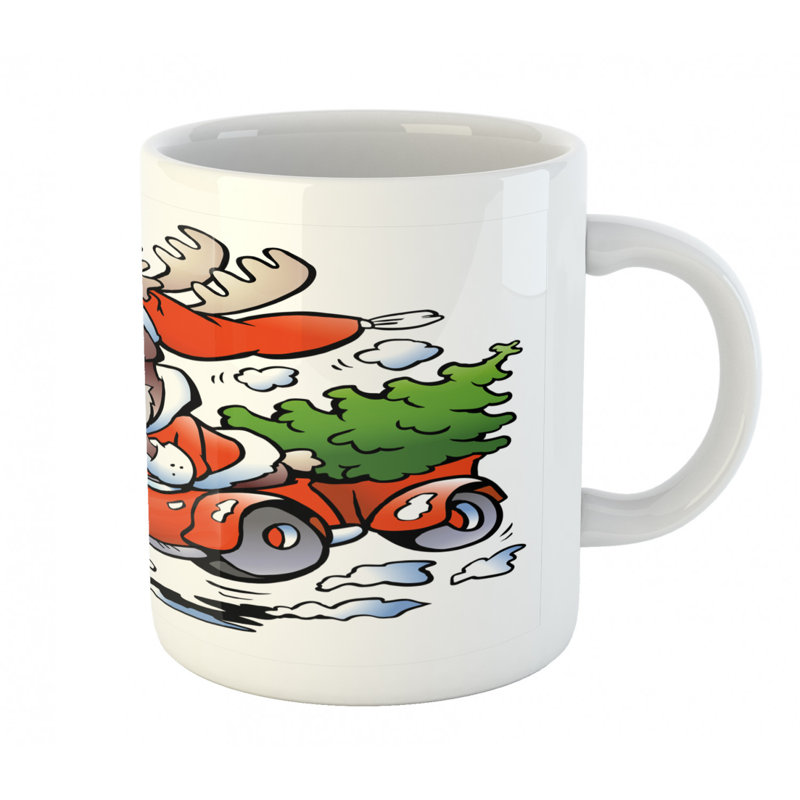 Grande tasse à café renne racing