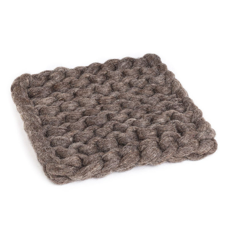 Chunky Kniv Trivet, Brun
