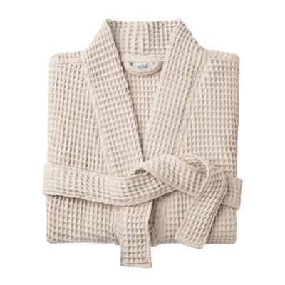 Reffett Waffle Bath Robe Dressing Gown Unisex