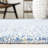 Triplett Natural Fiber Hand Loomed Jute/Cotton Rug in Dark Blue-1315453994
