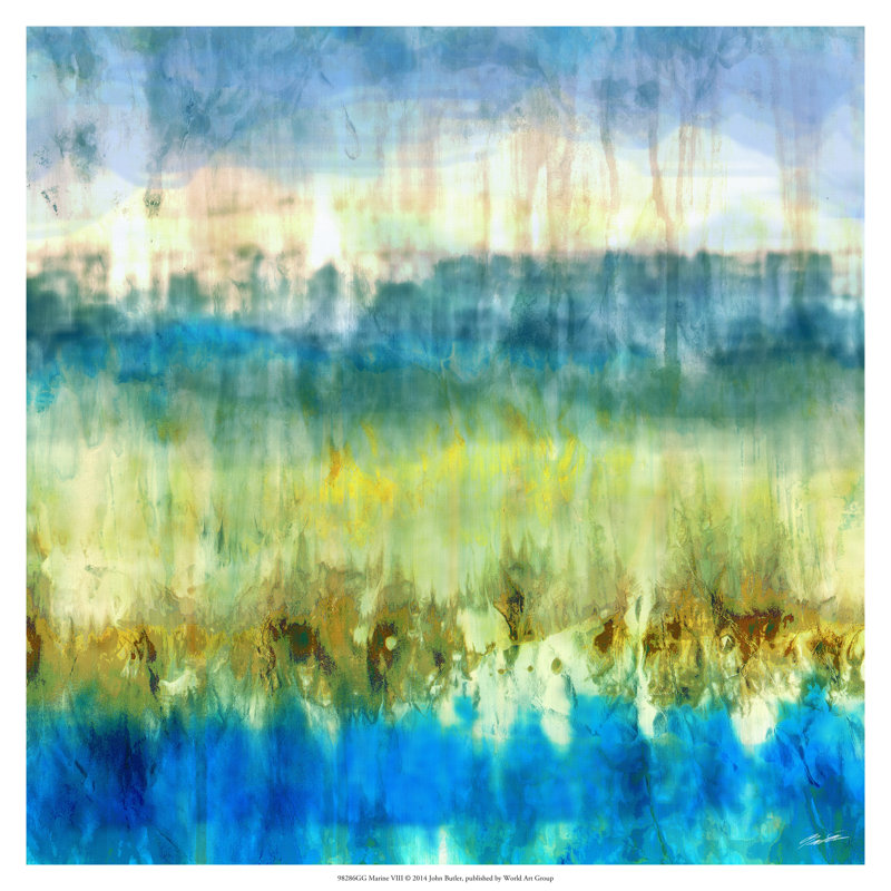 Marine VIII by John Butler - Wrapped Canvas Painting, 91cm H x 91cm W