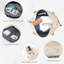Luggage Sets 4 Piece, Expandable ABS Durable Suitcase With Travel Bag, Carry On Luggage Suitcase Set With 360° Spinner Wheels, Ivory And Golden