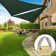 Colourtree Customize Pro Ring Triangle Sun Shade Sail 260 GSM
