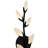 Sahur Integrated LED Matte Black Wall Sconce-758667298