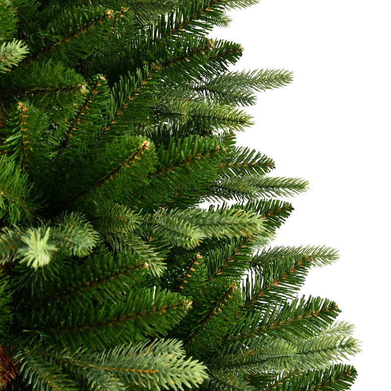 6 pi Arbre artificiel alpin pré-éclairé dans un sac en toile de jute