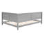 Lit de jour gris en taille double - Élégant style Mid-Century avec dossier de fabrication classique-1352232770-1352232768