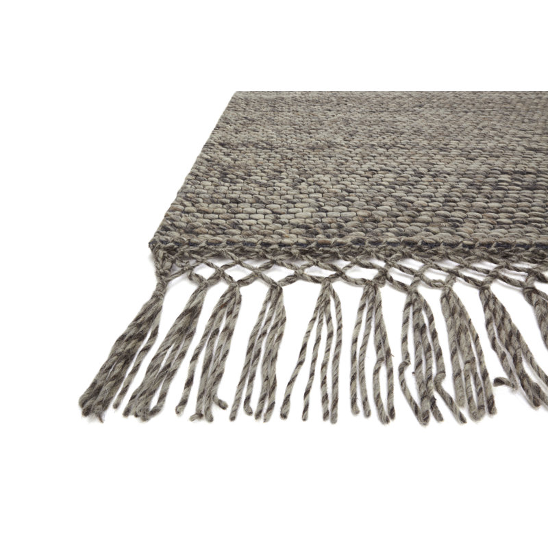 Brea Hand Loomed Gray Rug, Rectangle 2'3" x 3'9"