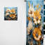 Walstrand Azure Fields Sunflowers III - Rideau traditionnel - Velours obscurcissant - 1 panneau-1031261156