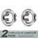 2 Pack Sink Overflow Ring Bathroom Kitchen Sink Basin Trim Overflow Cover Hole Insert Cap