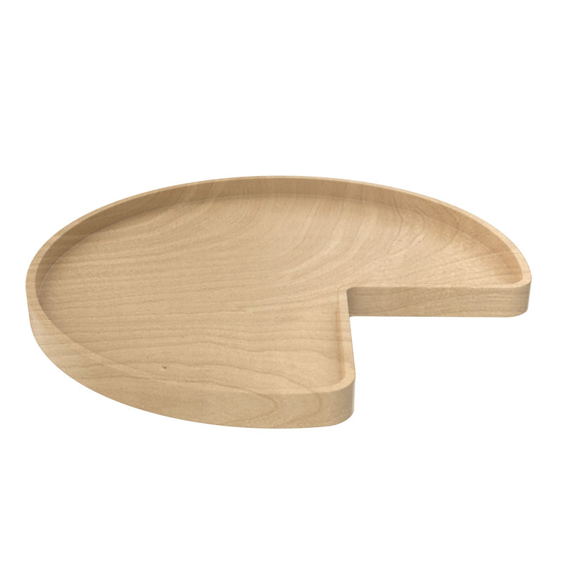 Organisateur de paresseux en bois Rev-A-Shelf pour armoires de cuisine d'angle avec roulement pivotant , L 32 po