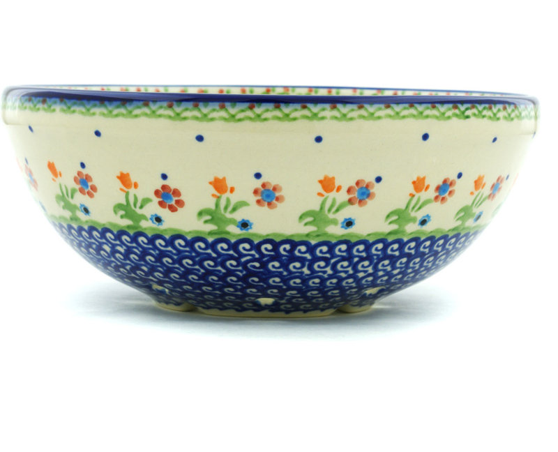 The Holiday Aisle® Rowberrow Stoneware Colander