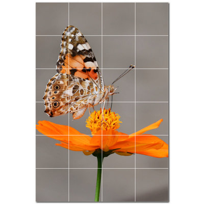 Panneau décoratif en céramique satinée 6 po x 6 po