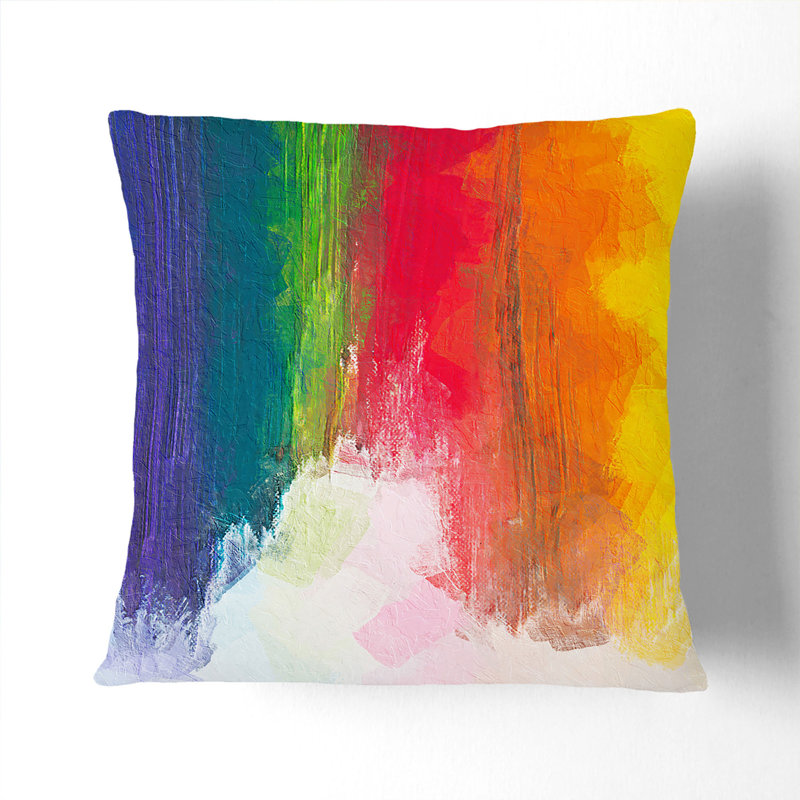Square Throw Cushion, 40cm H x 40cm W x 15cm D