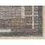 Tapis Veronica Lines - moderne à bordure grise avec un look minimaliste texturé-895178083