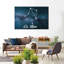 Libra Zodiac Constellation sur toile-665266354