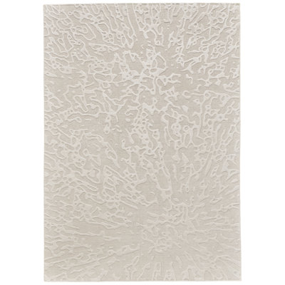 Buil Viscose Abstract Indoor Rug