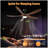 5 Blade Solid Wood 52 Inch Ceiling Fan Light