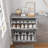 12 Pair Stackable Shoe Storage Cabinet
