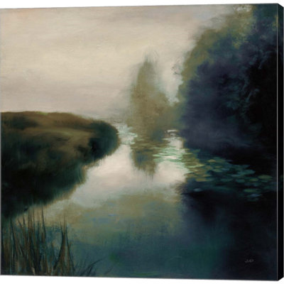 «Twilight Fog Dark» par Julia Purinton - peinture sur toile tendue